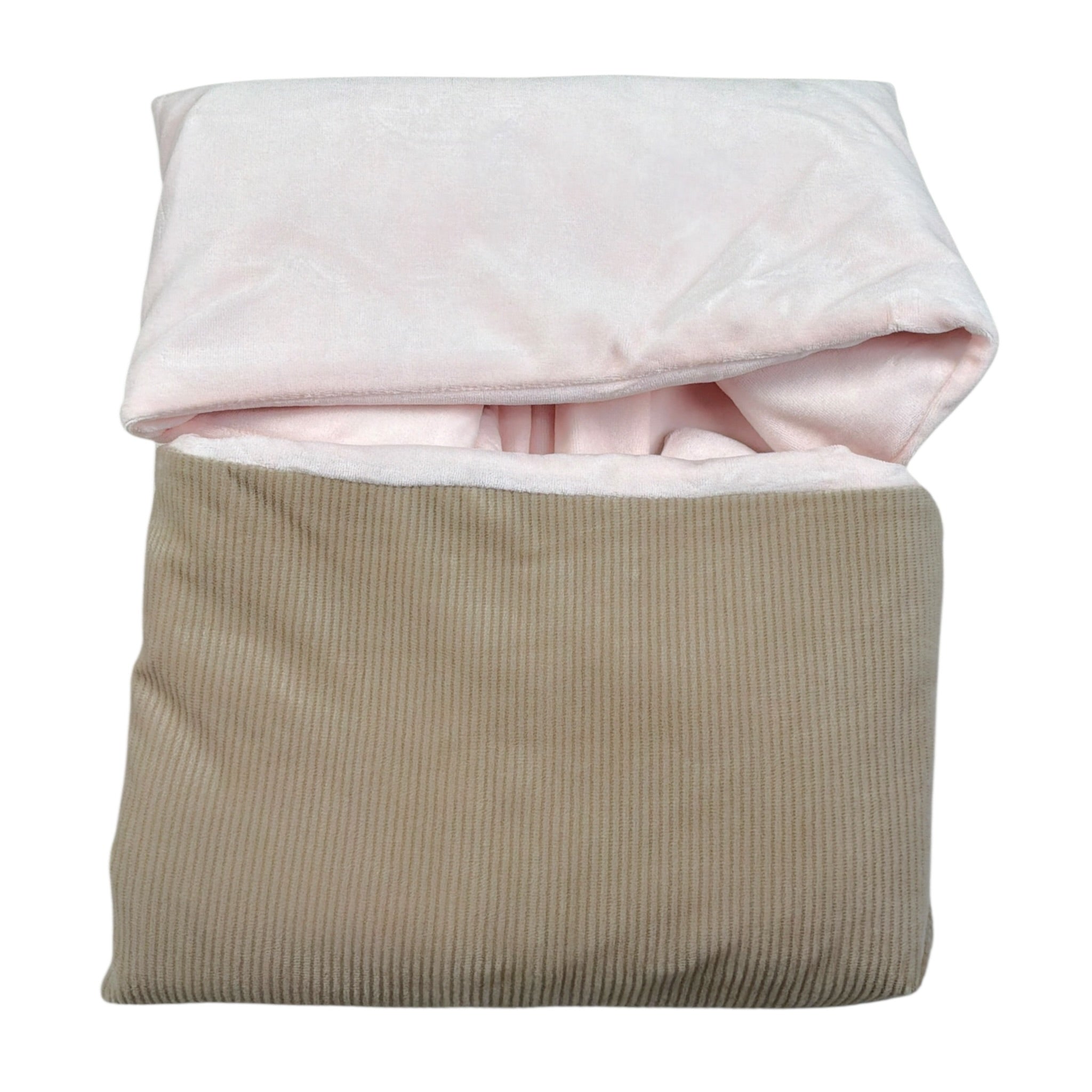 Ninnaoh Coperta tinta unita con Stampa Rosa per Neonata I25COP221L ROSA NINNAOH 