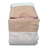 Ninnaoh Coperta tinta unita con Stampa Rosa per Neonata I25COP3I ROSA NINNAOH 