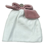 Ninnaoh Cappello tinta unita con Fiocco Bianco/Rosa per Neonata PR219758 BIANCO/ROSA NINNAOH 
