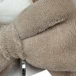 Ninnaoh Fascia tinta unita con Fiocco Bianco/Beige per Neonata PR219759 BIANCO/BEIGE NINNAOH 
