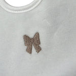 Ninnaoh Bavetta Bicolore con Stampa Bianco/Beige per Neonata PR219760 BIANCO/BEIGE NINNAOH 