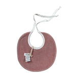 Ninnaoh Bavetta Bicolore con Stampa Bianco/Rosa per Neonata PR219760 BIANCO/ROSA NINNAOH 