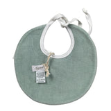 Ninnaoh Bavetta Bicolore con Stampa Bianco/Verde per Neonata PR219760 BIANCO/VERDE NINNAOH 