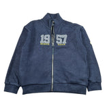 North Sails Felpa tinta unita con Zip Blu per Bambino NBA26021FE BLU NORTH SAILS 