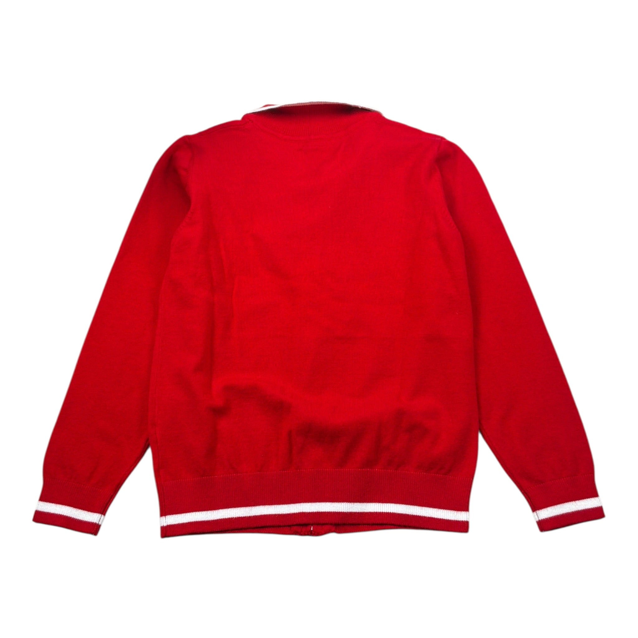 North Sails Maglia tinta unita con Zip E Stampa Rosso per Bambino NBA26022CD ROSSO NORTH SAILS 