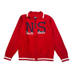 North Sails Maglia tinta unita con Zip E Stampa Rosso per Bambino NBA26022CD ROSSO NORTH SAILS 
