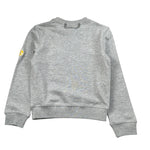 North Sails Felpa tinta unita Girocollo con Stampa Grigio per Bambino NBA26023FE GRIGIO NORTH SAILS 