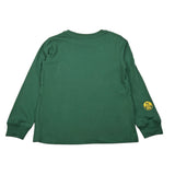 North Sails Shirt Girocollo tinta unita con Logo Verde per Bambino NBA26025TS VERDE NORTH SAILS 