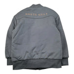 North Sails Giubbino tinta unita con Zip Grigio per Bambino NBA26030GB GRIGIO NORTH SAILS 