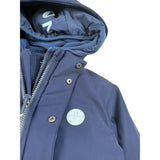 North Sails Giubbino tinta unita con Cappuccio Blu per Bambino NBA26038GB BLU NORTH SAILS 