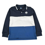 North Sails Polo Bicolore con Fantasia Blu per Bambino NBA26047PO BLU NORTH SAILS 