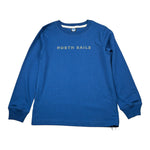 North Sails Shirt tinta unita con Stampa Blu per Bambino NBA26053TS BLU NORTH SAILS 