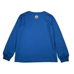 North Sails Shirt tinta unita con Stampa Blu per Bambino NBA26053TS BLU NORTH SAILS 