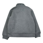 North Sails Felpa tinta unita con Zip E Logo Grigio per Bambino NBA26063FE GRIGIO NORTH SAILS 