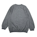 North Sails Maglia tinta unita con Logo Grigio per Bambino NBA26076MA GRIGIO NORTH SAILS 