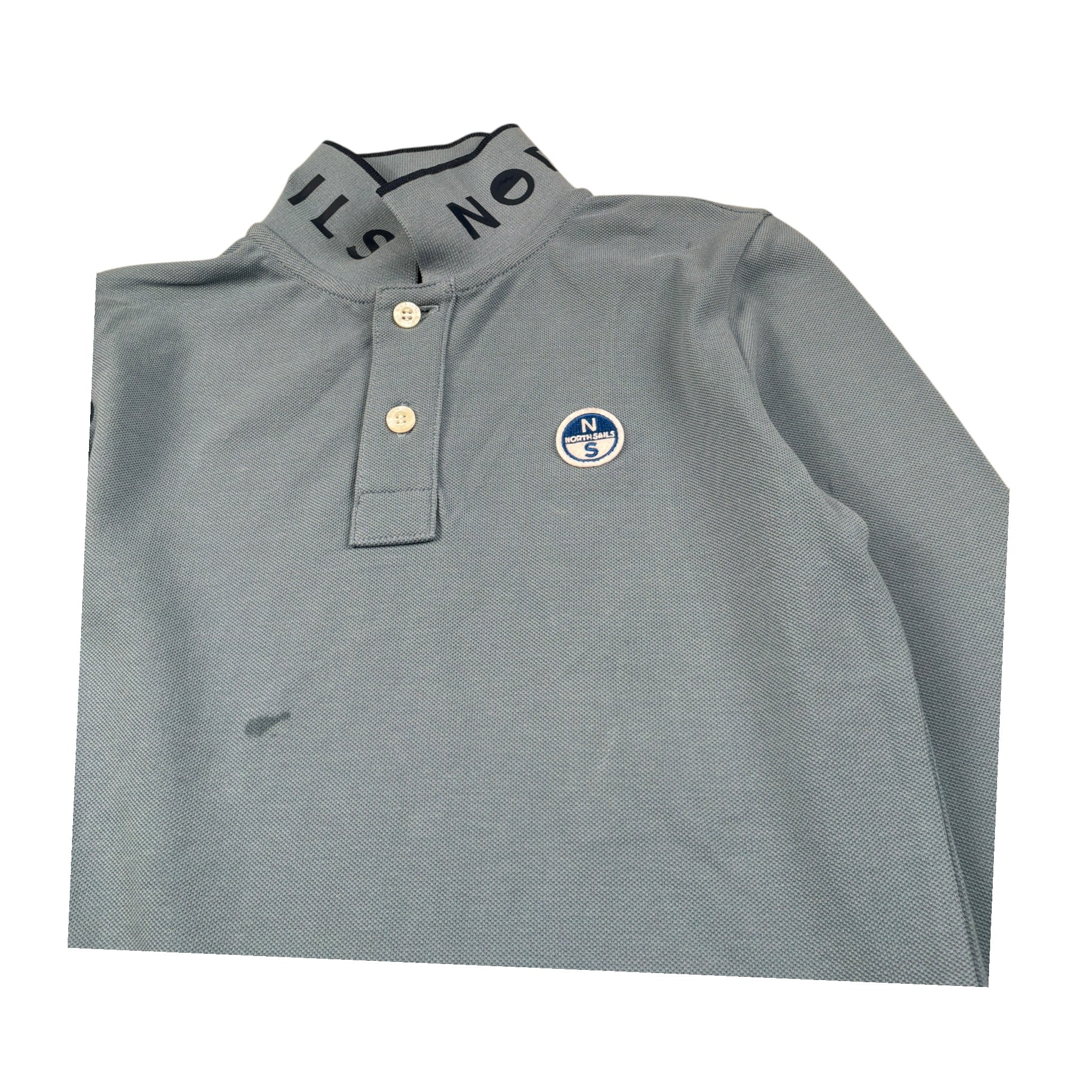 North Sails Polo tinta unita con Logo Azzurro per Bambino NBA26087PO AZZURRO NORTH SAILS 