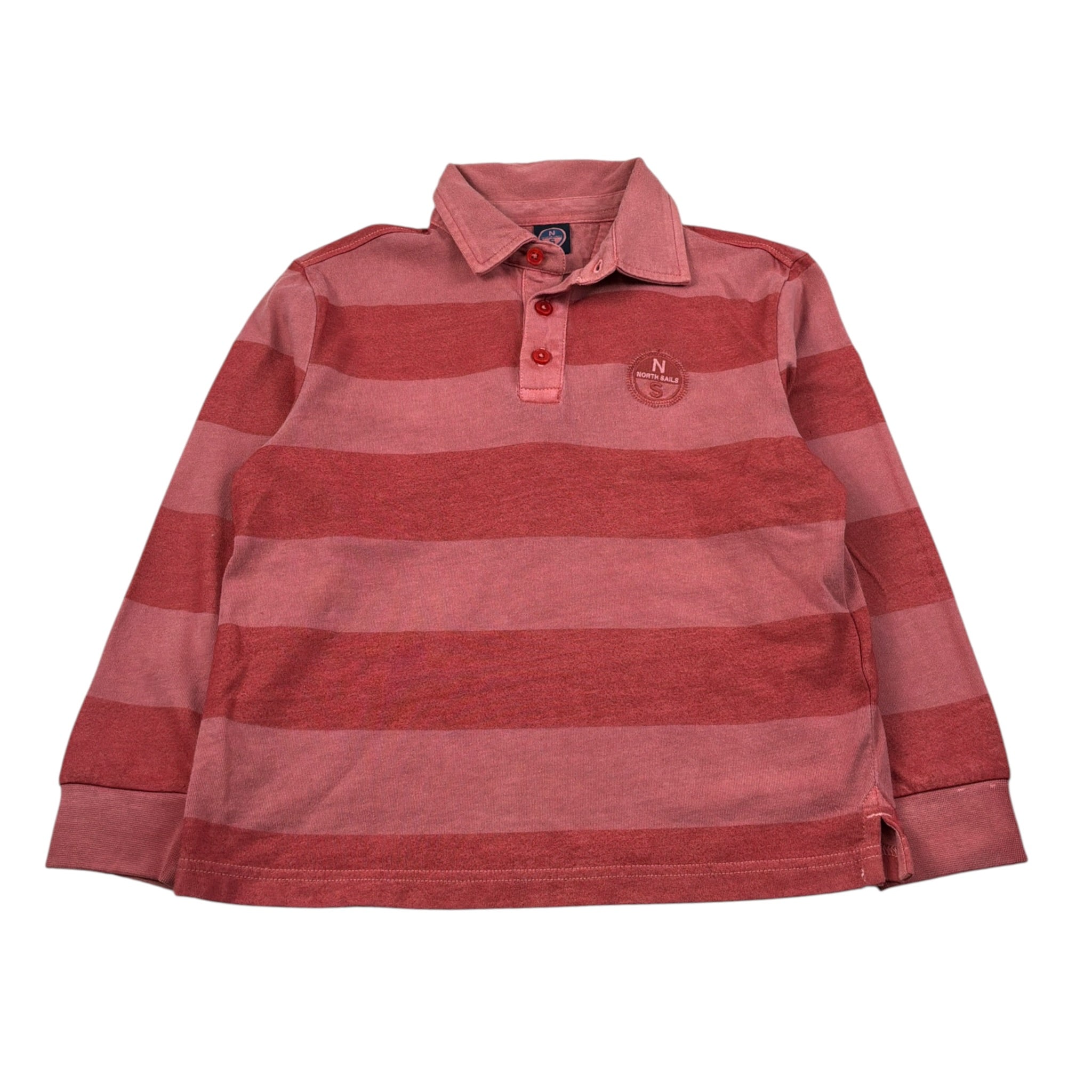 North Sails Polo tinta unita Manica Lunga Rosa per Bambino NBA26109PO ROSA NORTH SAILS 