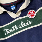 North Sails Maglia tinta unita con Stampa Blu per Neonato NIA26015PO BLU NORTH SAILS 