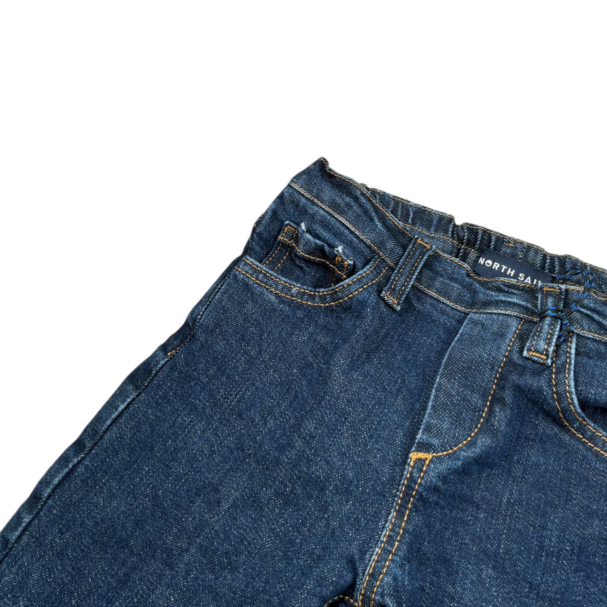 North Sails Jeans tinta unita con Girovita Regolabile Blu per Neonato NIA26024JE BLU NORTH SAILS 