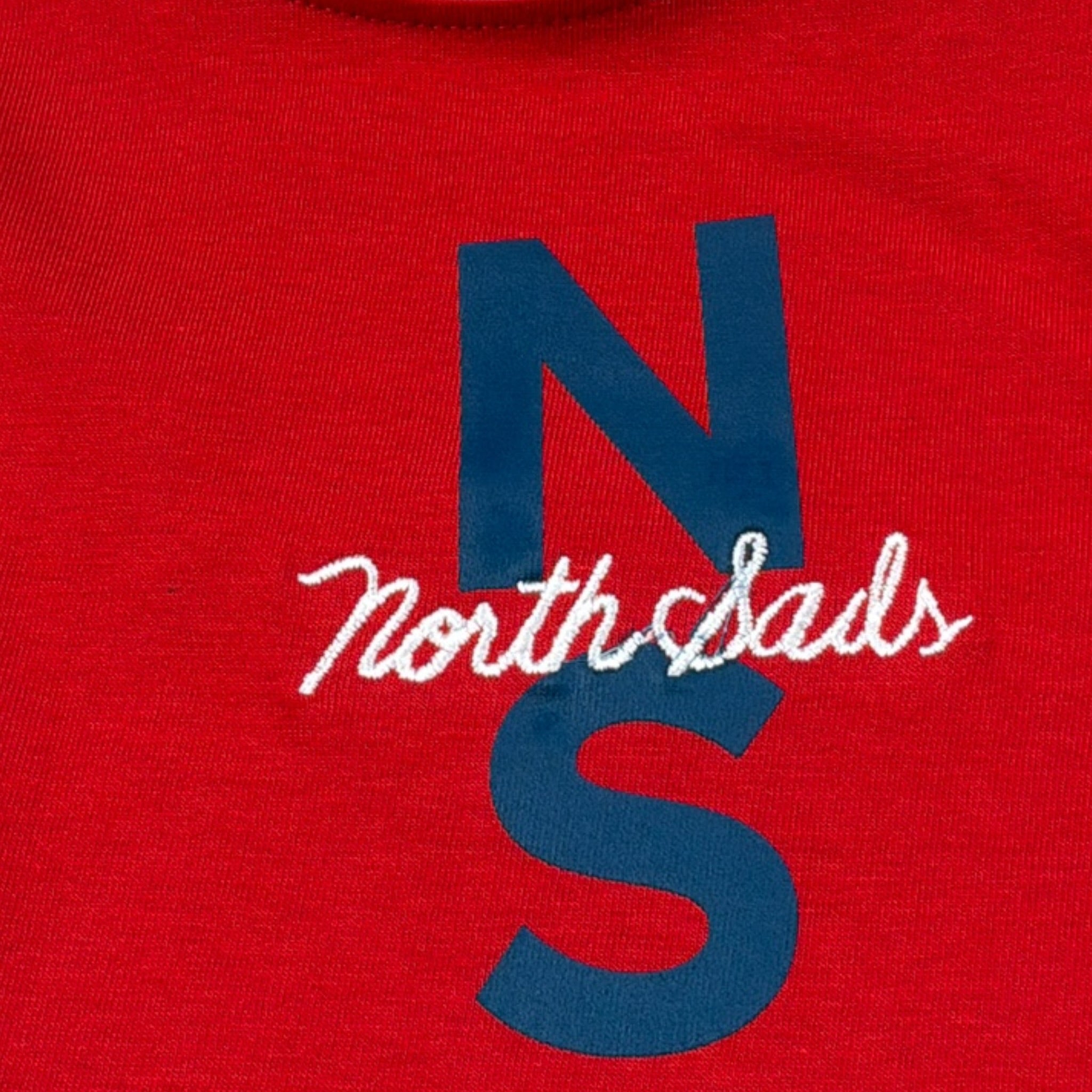 North Sails Shirt tinta unita con Stampa Rosso per Neonato NIA26032TS ROSSO NORTH SAILS 