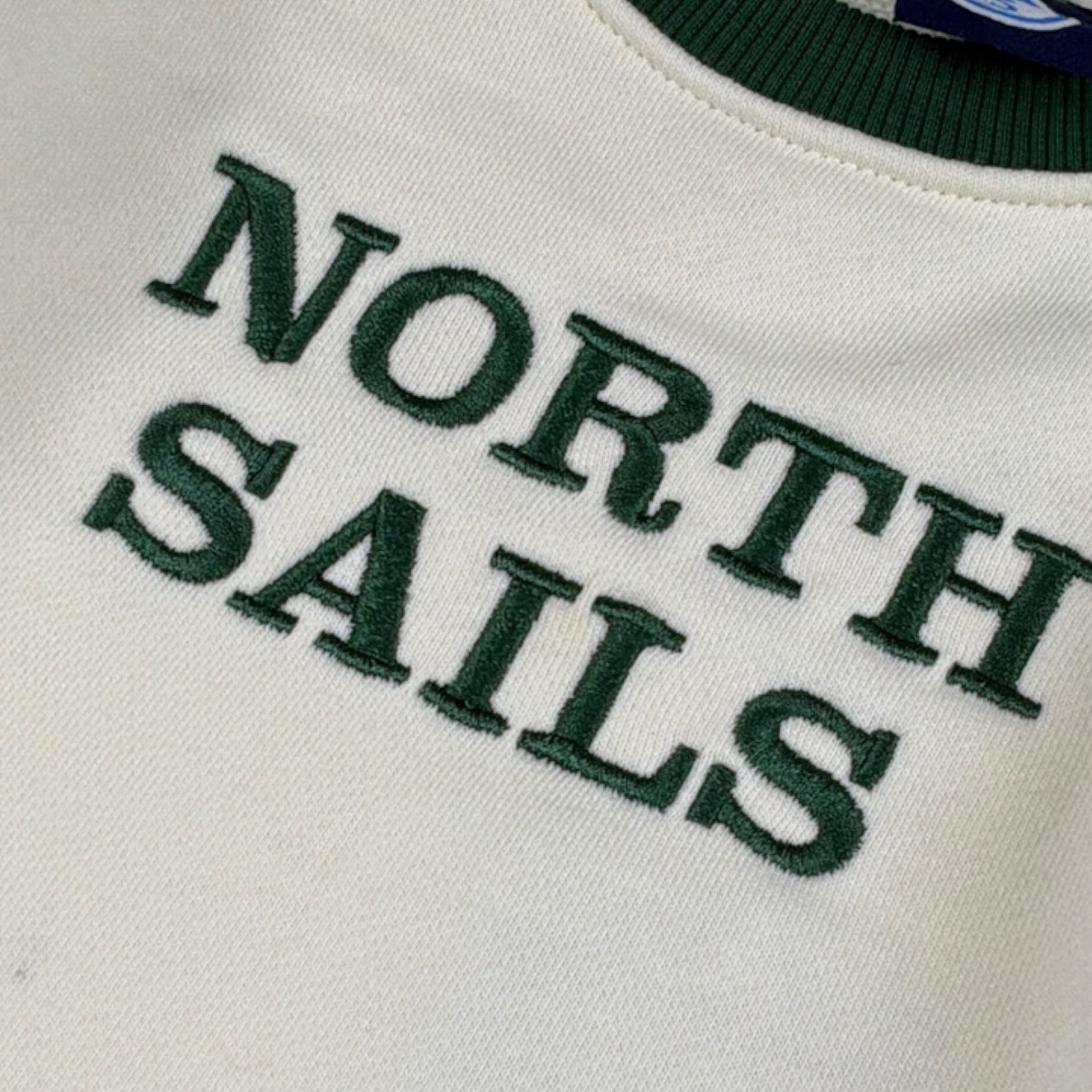 North Sails Completo 2Pz Bicolore Felpa-Pantalone Panna per Neonato NIA26036CF PANNA NORTH SAILS 