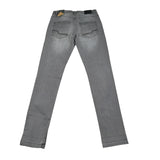 Nukutavake Jeans tinta unita con Girovita Regolabile Grigio per Bambino 7517 GRIGIO NUKUTAVAKE 