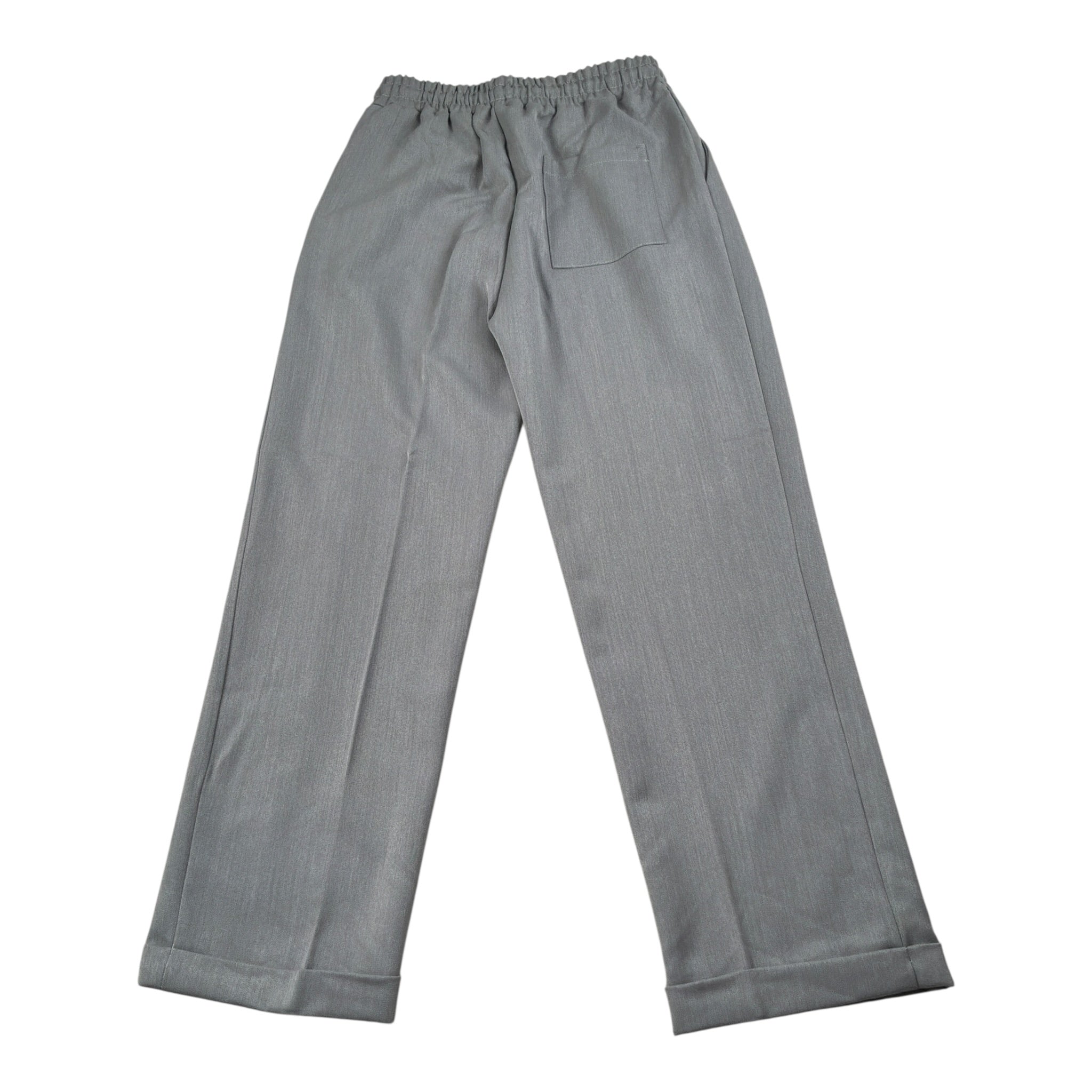 Numbers Pantalone tinta unita con Elastico In Vita Grigio per Bambino 25IPA120 GRIGIO NUMBERS 