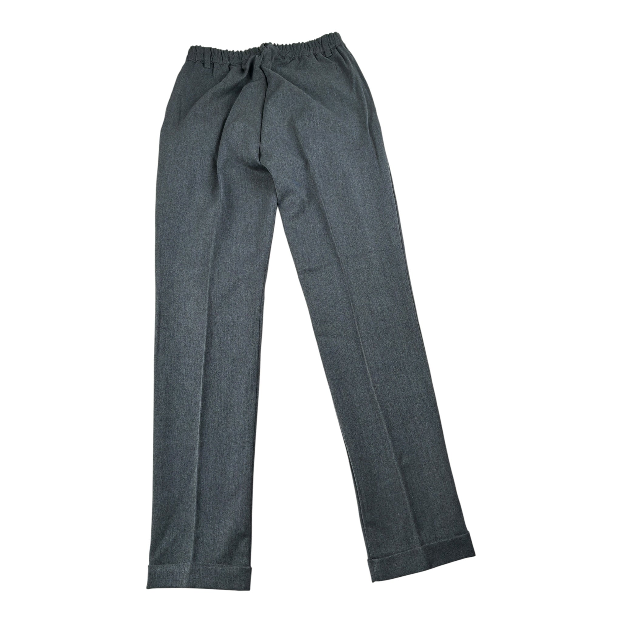 Numbers Pantalone tinta unita con Elastico In Vita Grigio per Bambino 25I157 GRIGIO NUMBERS 