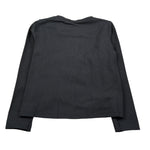 O'Livia New York Cardigan tinta unita Nero per Bambina 9077 NERO O'LIVIA NEW YORK 