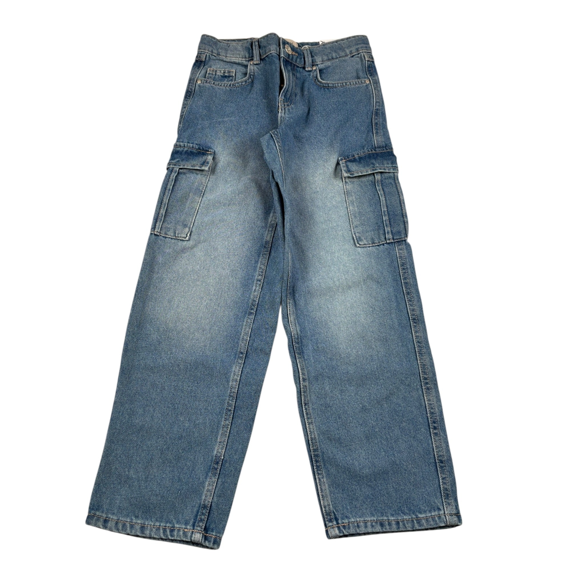 Only Jeans tinta unita con Elastico In Vita Blu per Bambina 15277752 BLU ONLY 