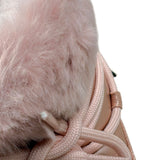 Osito By Conguitos Stivali tinta unita con Lacci Rosa per Neonata OSSH140102 ROSA OSITO BY CONGUITOS 