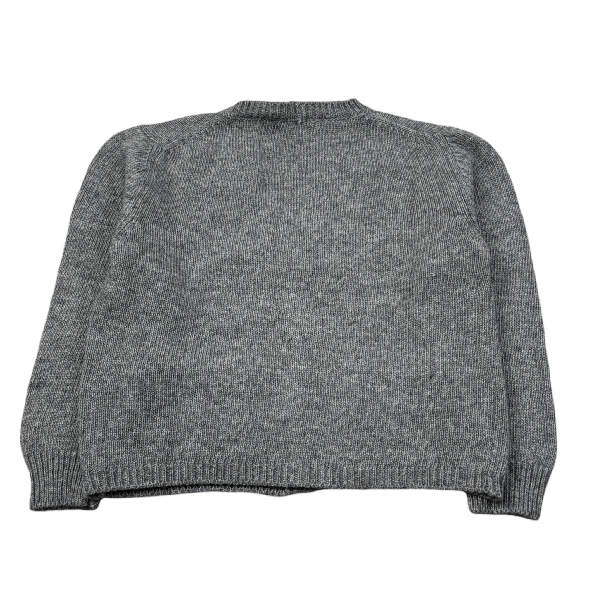 Paio Crippa Cardigan Tina Unita Scollo A V Grigio per Bambino CERVINIAJ GRIGIO PAIO CRIPPA 