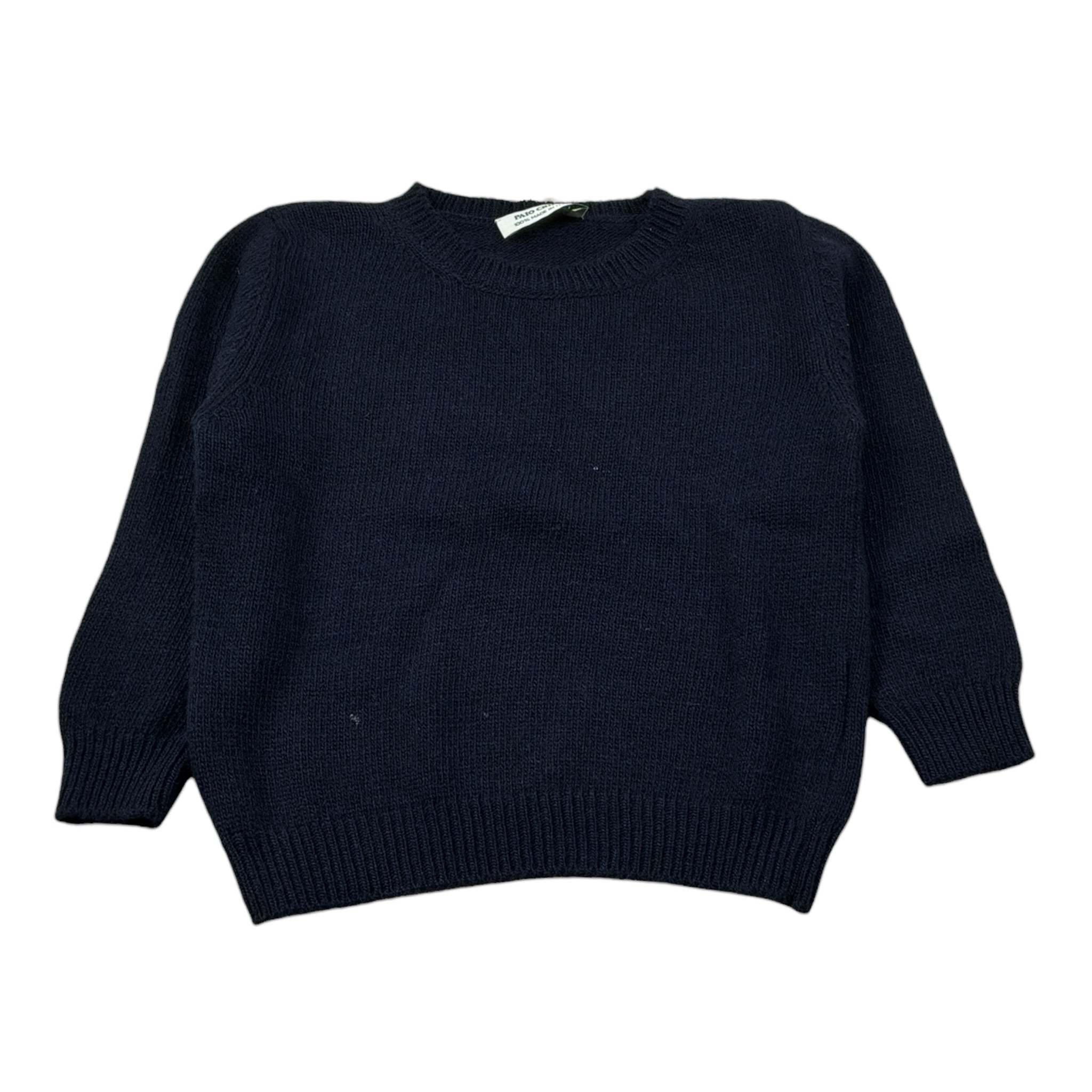 Paio Crippa Maglia Girocollo tinta unita Blu per Neonato DOBRIACO BLU PAIO CRIPPA 