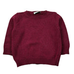 Paio Crippa Maglia Girocollo tinta unita Bordeaux per Neonato DOBRIACO BORDEAUX PAIO CRIPPA 