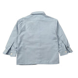 Paio Crippa Camicia Manica Lunga tinta unita Azzurro per Bambino TAMBOROJ AZZURRO PAIO CRIPPA 