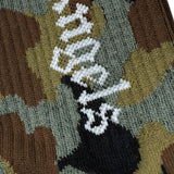 Palm Angels Calzino tinta unita con Fantasia Militare Verde per Bambino PBRA2005F23 VERDE PALM ANGELS 