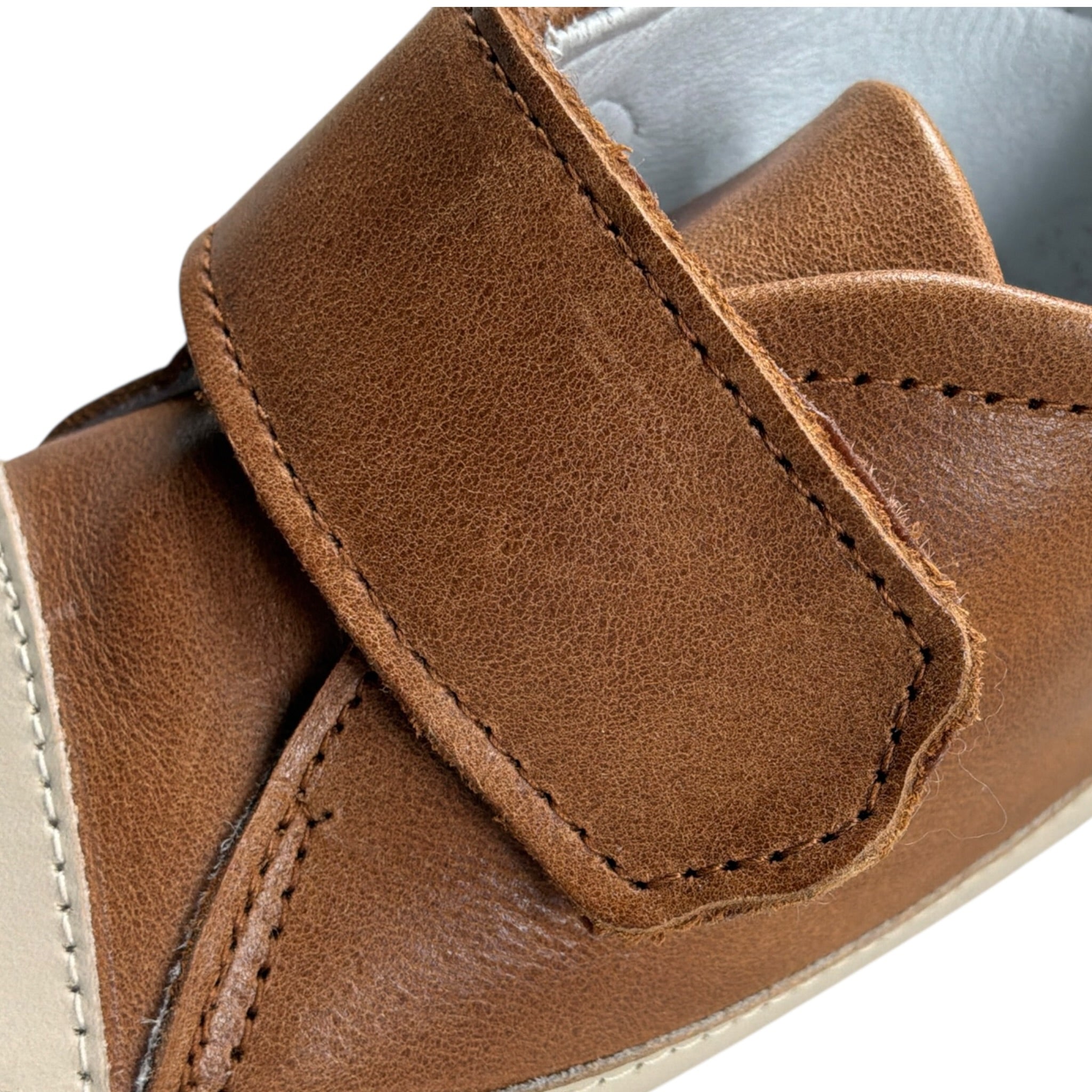 Panyno Sneakers tinta unita con Strappi Cammello per Neonato A2921 CAMMELLO PANYNO 
