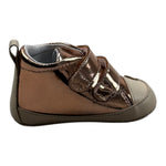 Panyno Sneakers tinta unita con Strappi Bronzo per Neonata A2925 BRONZO PANYNO 