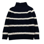 Paolo Pecora Maglia Collo Alto tinta unita Blu per Bambino PP3759 BLU PAOLO PECORA 