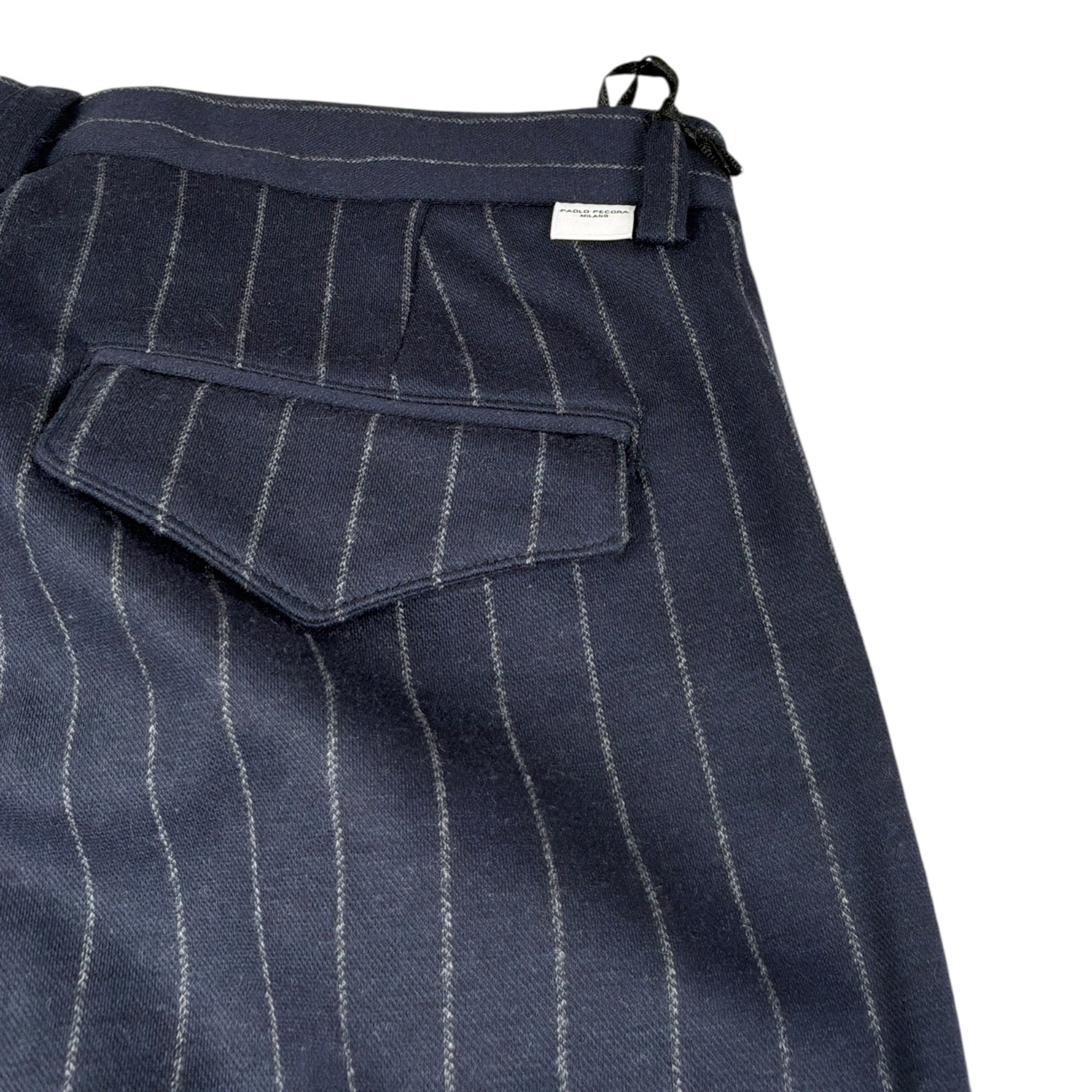 Paolo Pecora Pantalone tinta unita con Tasche Blu per Bambino PP3840 BLU PAOLO PECORA 