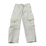 Paolo Pecora Pantalone tinta unita con Tasconi Bianco per Neonato PP3853X BIANCO PAOLO PECORA 