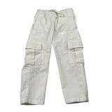 Paolo Pecora Pantalone tinta unita con Tasconi Bianco per Neonato PP3853X BIANCO PAOLO PECORA 