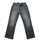 Paolo Pecora Jeans tinta unita con Girovita Regolabile Nero per Bambino PP38566 NERO PAOLO PECORA 