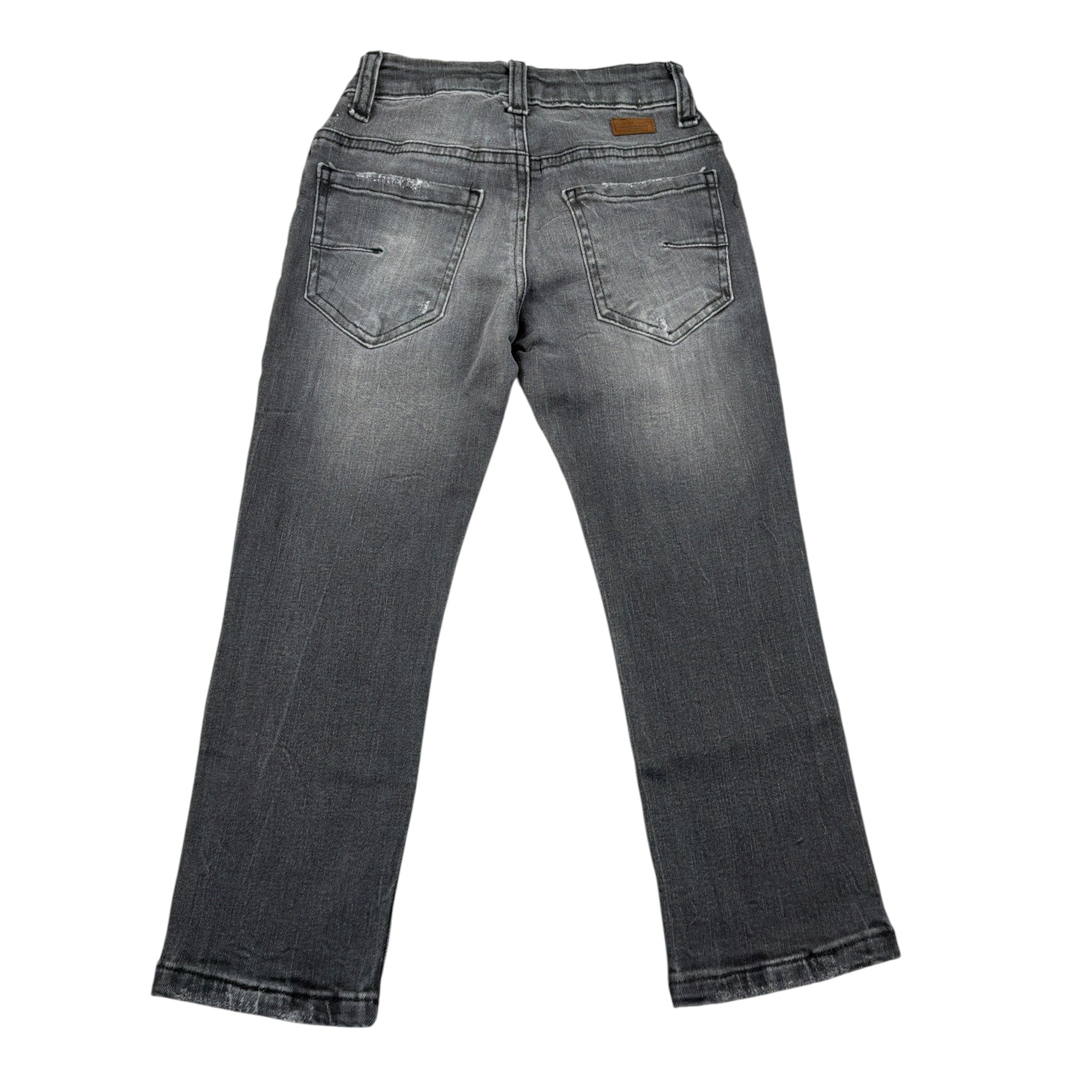 Paolo Pecora Jeans tinta unita con Girovita Regolabile Nero per Bambino PP38566 NERO PAOLO PECORA 