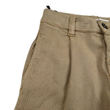 Paolo Pecora Pantalone tinta unita con Girovita Regolabile Beige per Neonato PP3856N BEIGE PAOLO PECORA 