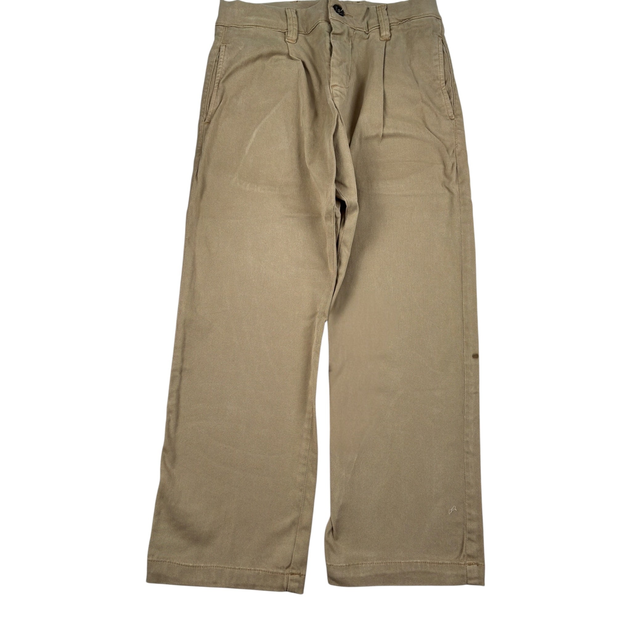 Paolo Pecora Pantalone tinta unita con Girovita Regolabile Beige per Bambino PP3856X BEIGE PAOLO PECORA 