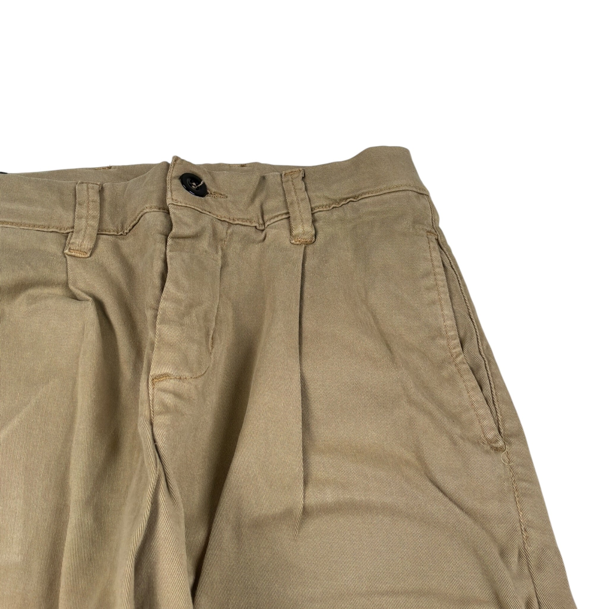 Paolo Pecora Pantalone tinta unita con Girovita Regolabile Beige per Bambino PP3856X BEIGE PAOLO PECORA 