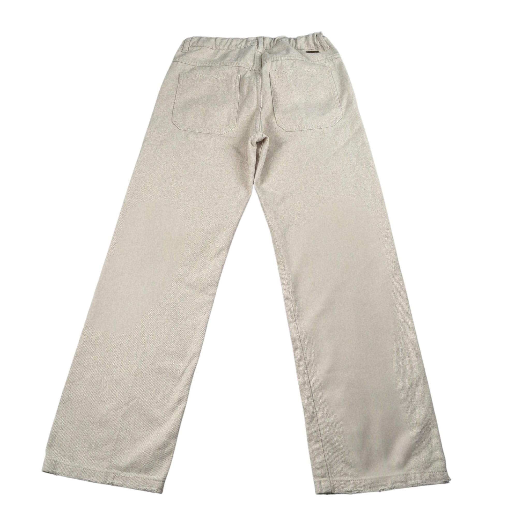 Paolo Pecora Jeans tinta unita con Girovita Regolable Panna per Bambino PP3976 PANNA PAOLO PECORA 