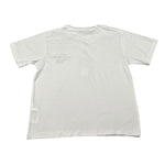 Paolo Pecora T-Shirt Girocollo tinta unita con Logo Bianco per Bambino PP4048 BIANCO PAOLO PECORA 