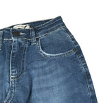 Paolo Pecora Jeans tinta unita con Girovita Regolabile Blu per Bambino PP4074 BLU PAOLO PECORA 
